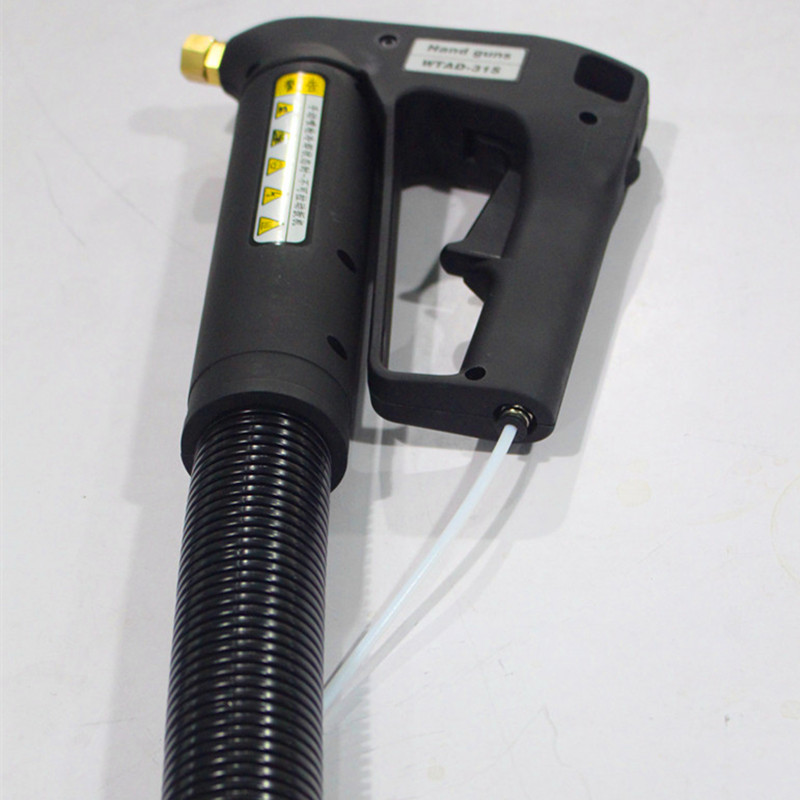 Hot-melt adhesive pipe - matching manual spray gun